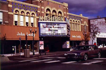 Michigan Theatre - Old Marquee Shot